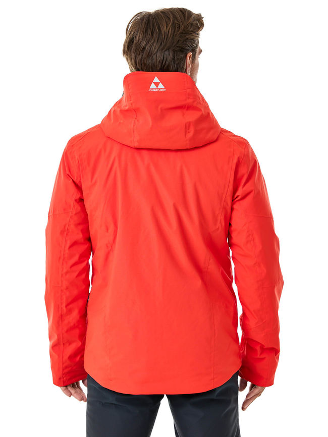 Гірськолижна чоловіча куртка Fischer Thor Jkt Red - фото 2