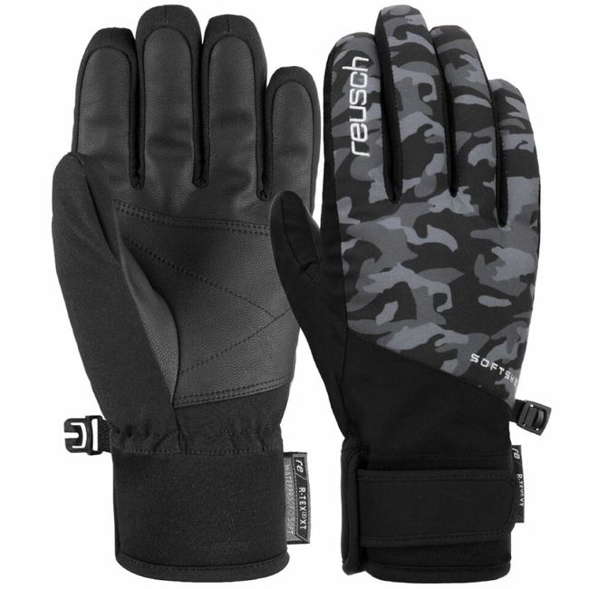Рукавиці Reusch Britney R-TEX XT Black Grey Camou - фото 1
