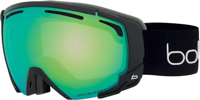 Гірськолижна маска Bolle Supreme OTG Black Corp Matte - Phantom Green Emerald Photochromic - фото 1