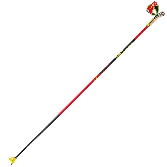 Палиці для бігових Leki HRC Max Bright Red Neon Yellow Black - фото 1