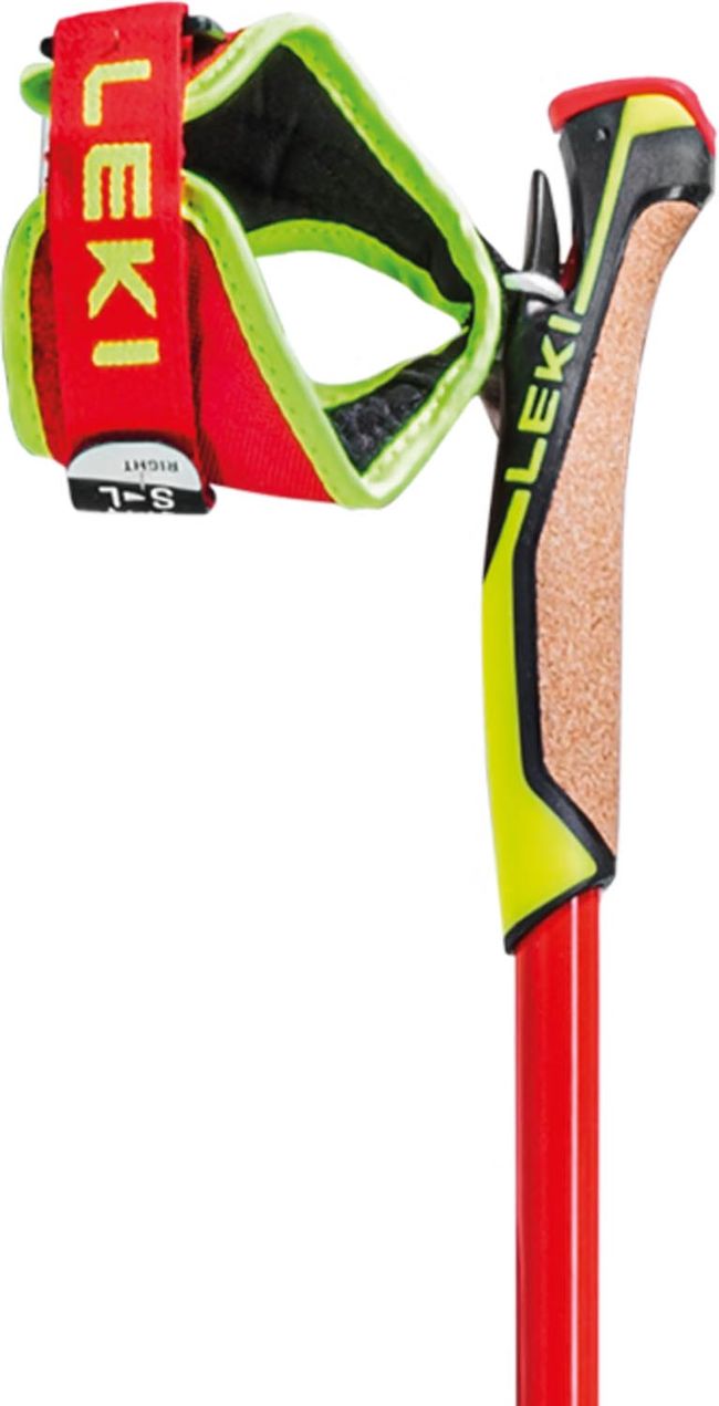 Палиці для бігових Leki HRC Max Bright Red Neon Yellow Black - фото 3