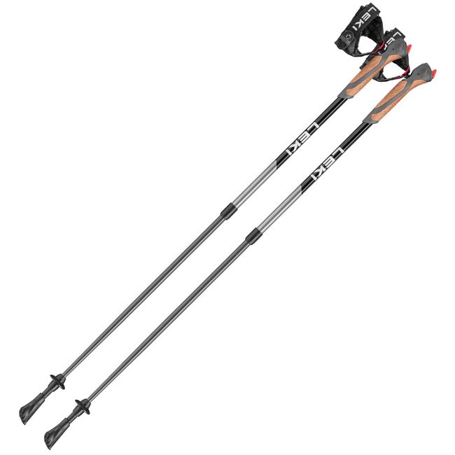 Палиці для скандинавської ходьби Leki Spin Black-silvergrey-white - фото 1