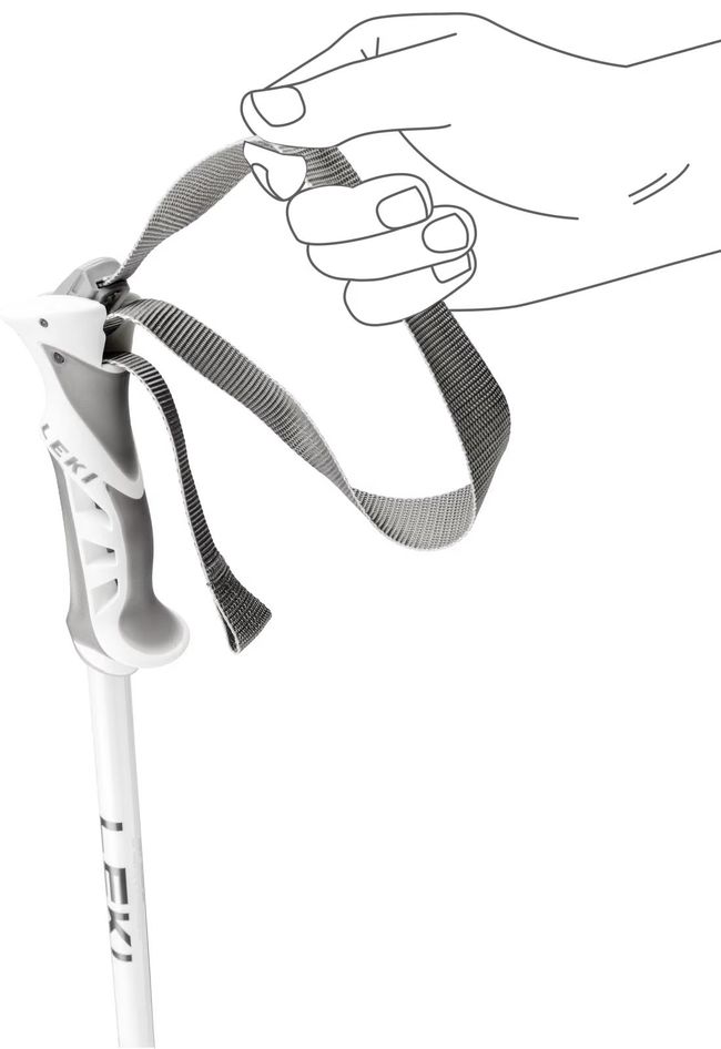 Гірськолижні палиці Leki Bliss Silvergrey-white-rosegold '26 - фото 5