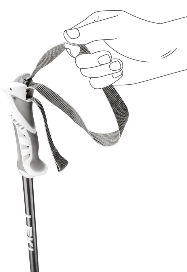 Гірськолижні палиці Leki Bliss Silvergrey-dark anthracite-white '26 - фото 5