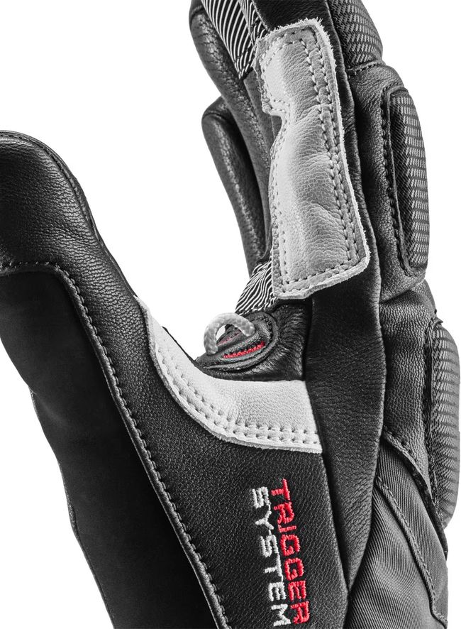 Гірськолижні рукавички Leki Griffin Pro 3D Black-white '26 - фото 5