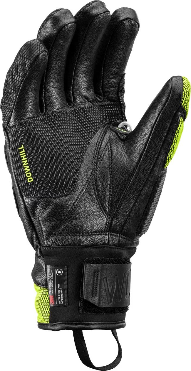 Рукавички Leki WCR Venom DH 3D Black-ice lemon '26 - фото 2