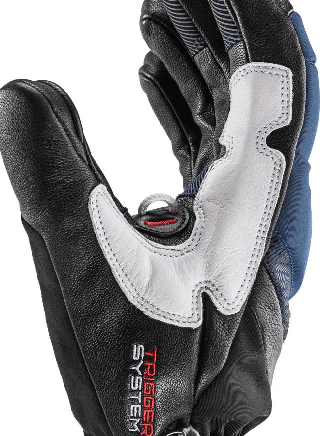 Гірськолижні рукавички Leki Griffin Base 3D black-marine '26 - фото 7