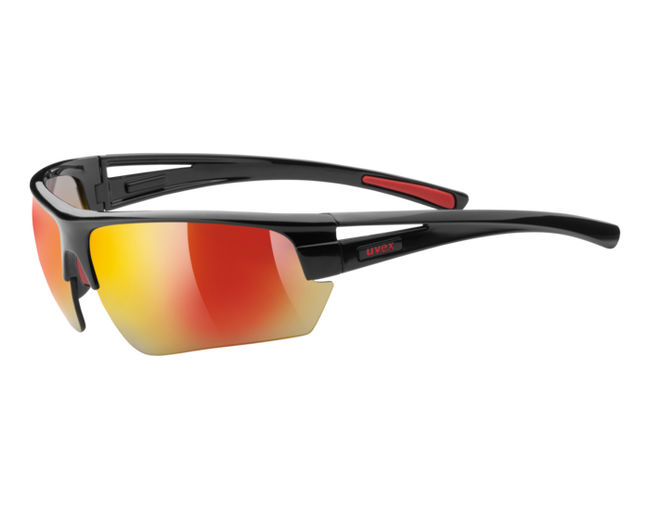 Окуляри Uvex GRAVIC black red - фото 1