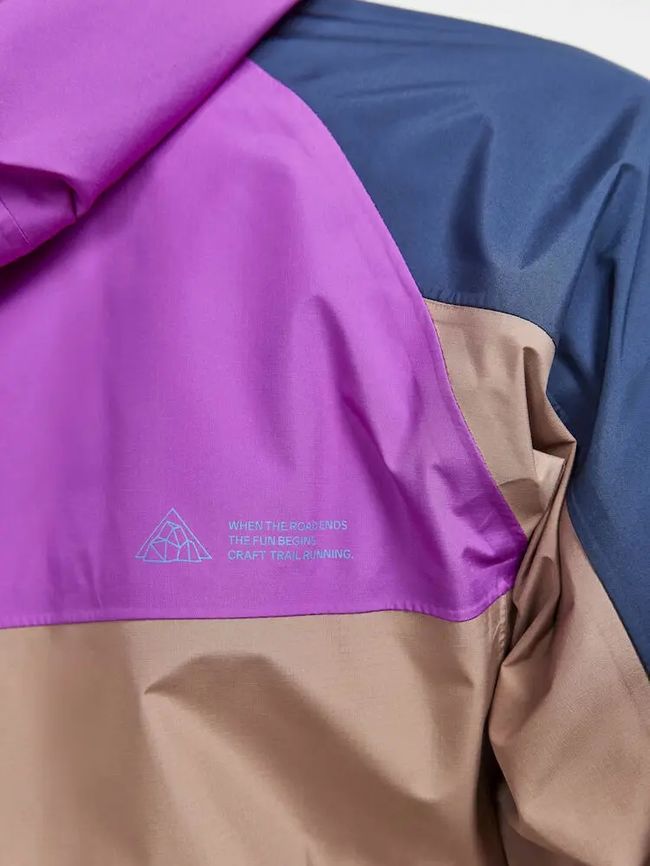 Куртка жіноча Craft PRO Trail Hydro Jacket Women Tide-Sepia - фото 5