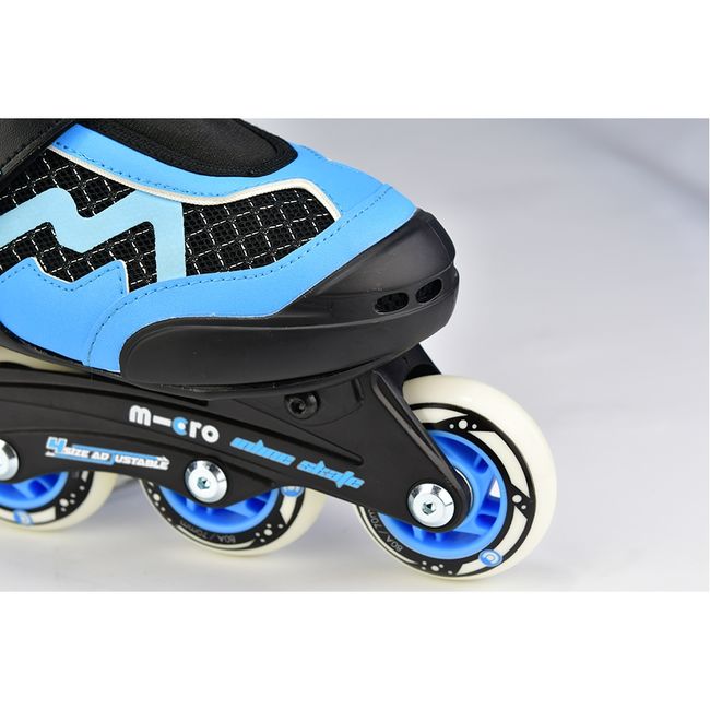 Ролики Micro Majority Blue-black - фото 5