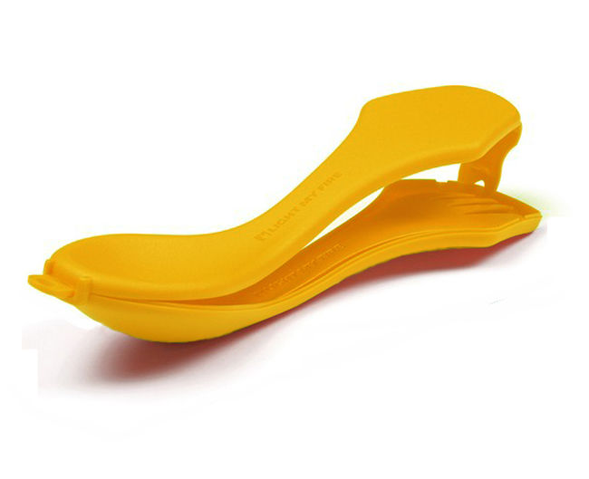 Ложка і виделка в чохлі LIGHT MY FIRE Spork Case yellow - фото 1