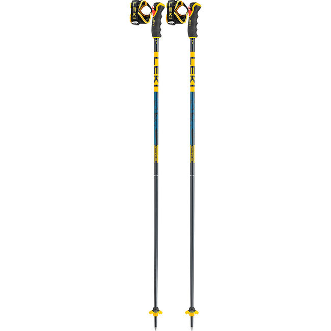 Палки гiрськолижнi LEKI Spitfire Lite 3D denimblue-aegeanblue-mustardyellow - фото 7