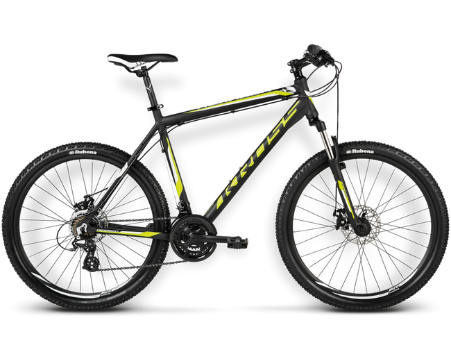 Велосипед Kross HEXAGON X2 DISC Black / lime matte '16 - фото 1