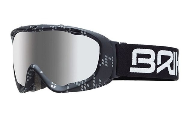 Маска BRIKO GUNNER PLUS MASCHERA SCI MATT BLACK SILVER - фото 1