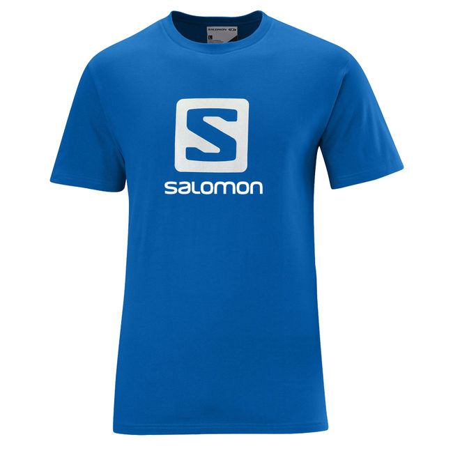 Футболка чоловіча Salomon COTTON TEE M union blue - фото 1