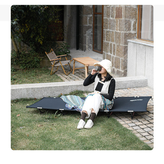 Ліжко складане Naturehike XJC05 NH20JJ001 Black - фото 8