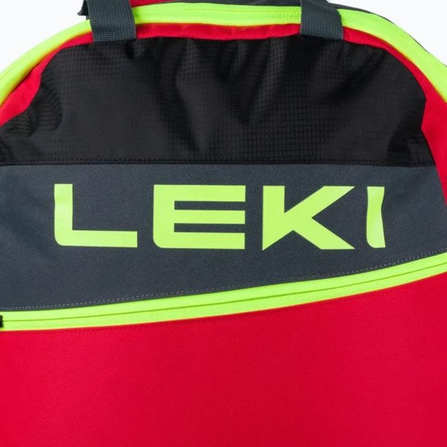 Leki Skiboot Bag WCR / 60L bright red-black-neonyellow - фото 4
