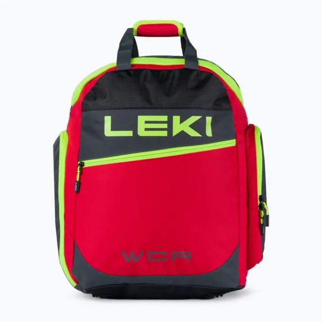 Leki Skiboot Bag WCR / 60L bright red-black-neonyellow - фото 2