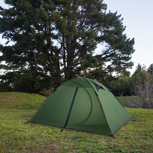 Намет двомісний ультралегкий Naturehike NH15Z006-P Dark Green - фото 7
