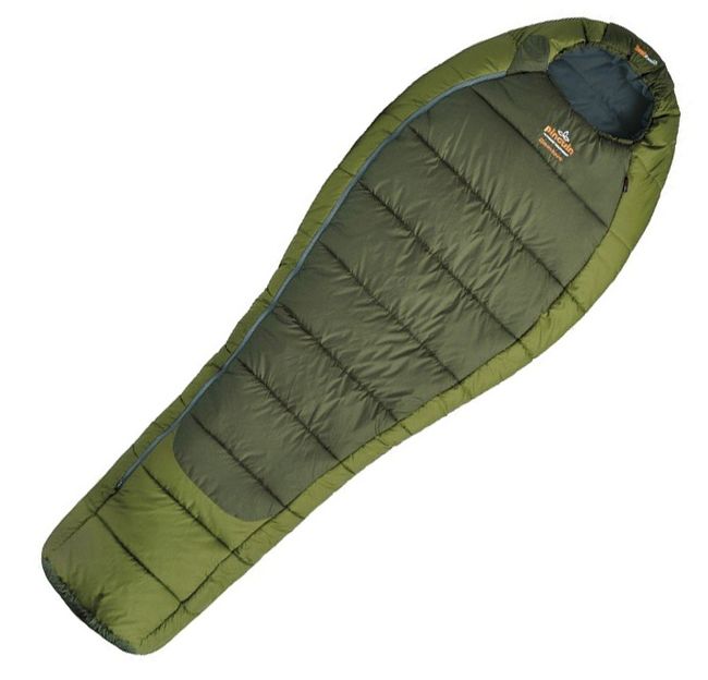 Спальник Pinguin COMFORT 195 green -left - фото 1