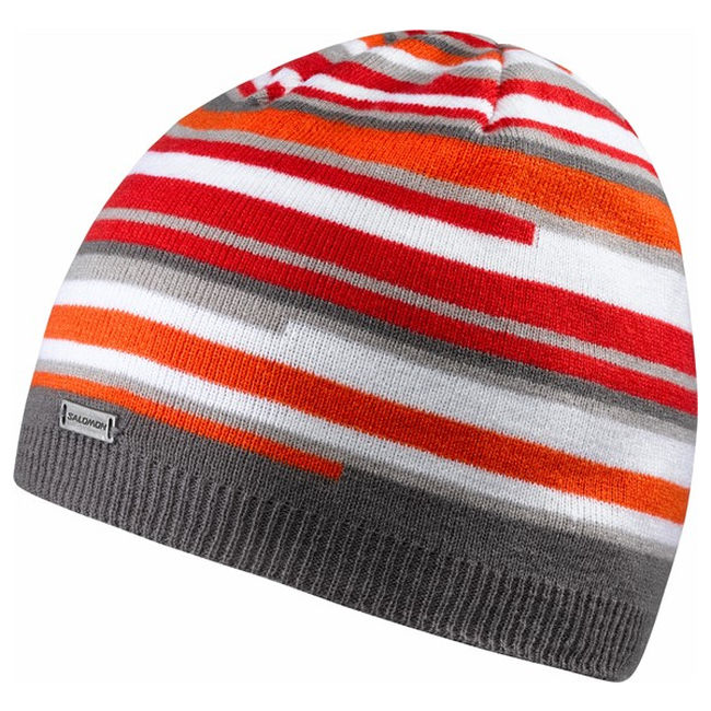 Шапка Salomon STRIPE Red - фото 1