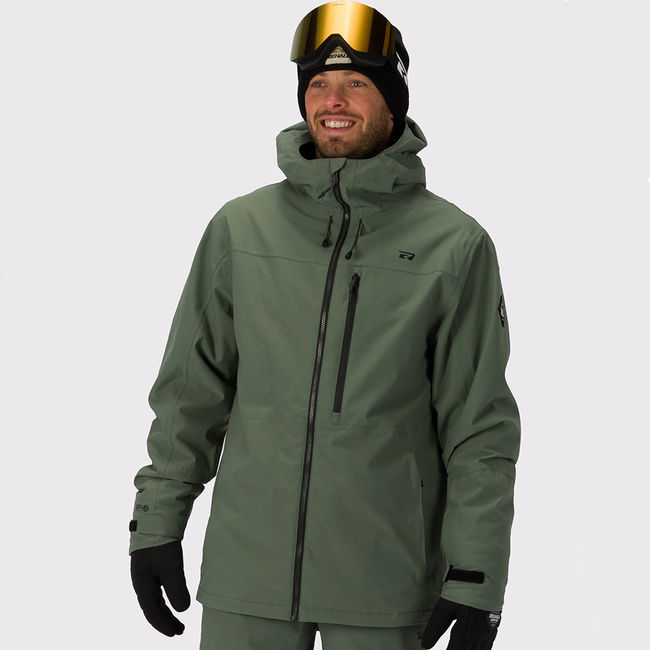 Гірськолижна куртка чоловіча Rehall Brasko Dusty green '26 - фото 1