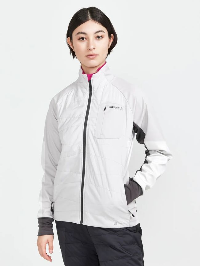 Куртка жіноча Craft Core Nordic Training Insulate Jkt W Roxo M Ash-Granite - фото 2