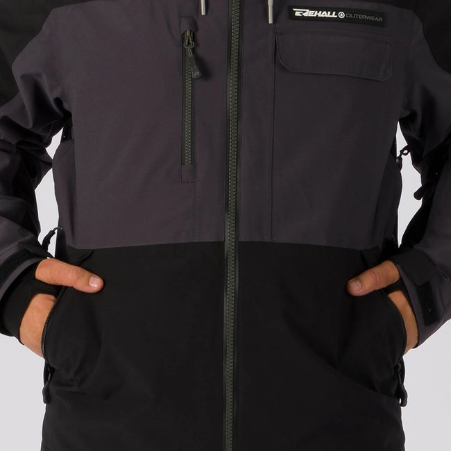 Куртка чоловіча Rehall Botev Black '26 - фото 9