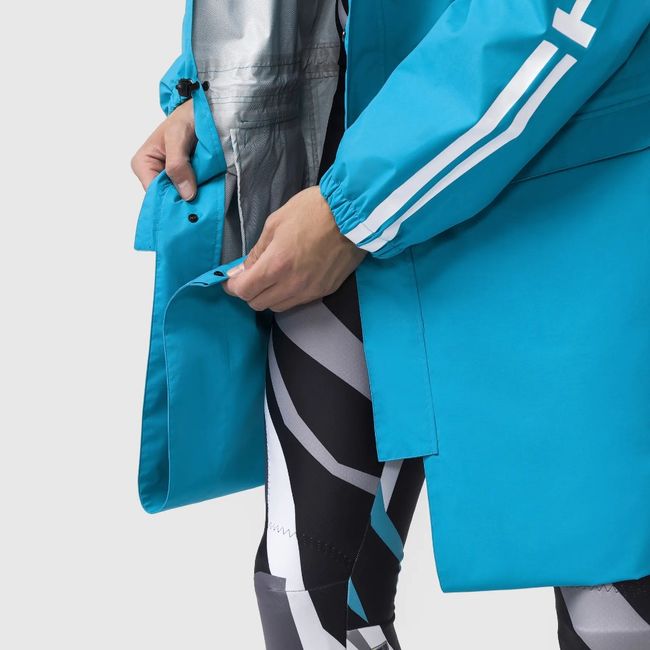 Тренувальний плащ Head Race Rain Coat Unisex Blue '26 - фото 6