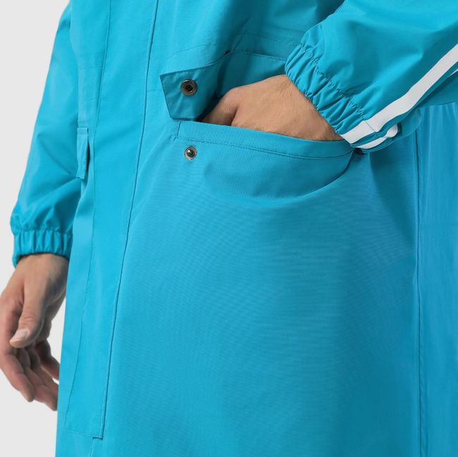 Тренувальний плащ Head Race Rain Coat Unisex Blue '26 - фото 7