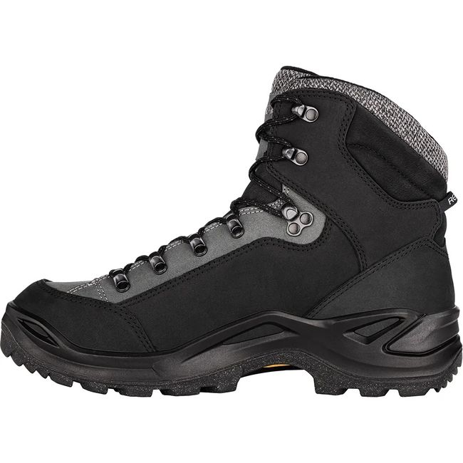 Чоловічі черевики Lowa Renegade Warm GTX Mid Black-Grey - фото 3