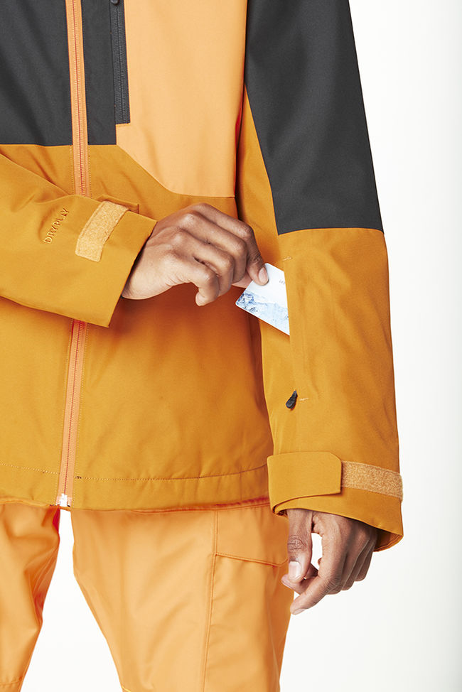 Куртка Picture Organic Nitric Black-honey carrot - фото 4