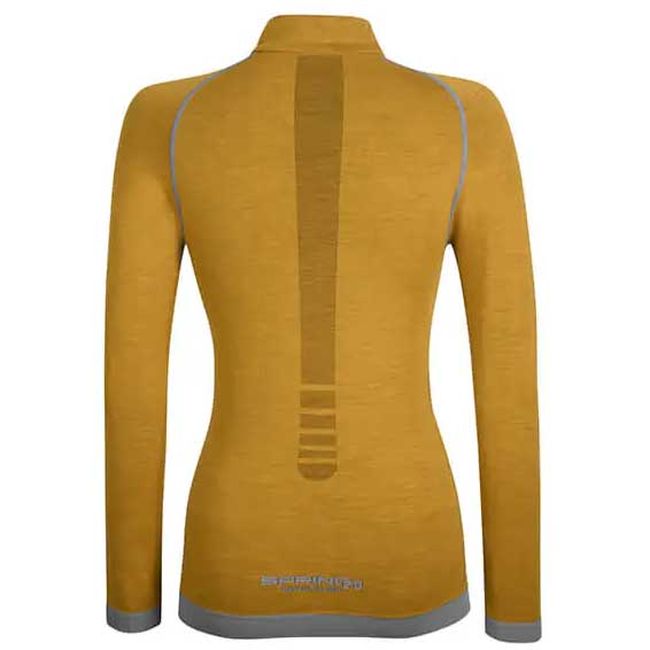 Термофутболка Spring Revolution 2.0 84-W 1/4 zip long sleeve shirt Yellow - фото 2