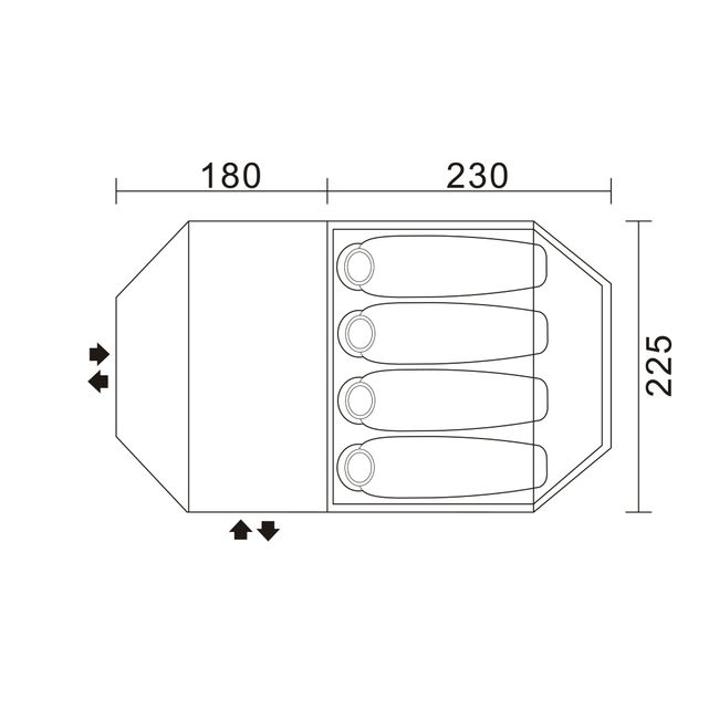 Намет Red Point Tavrika 4 - фото 11