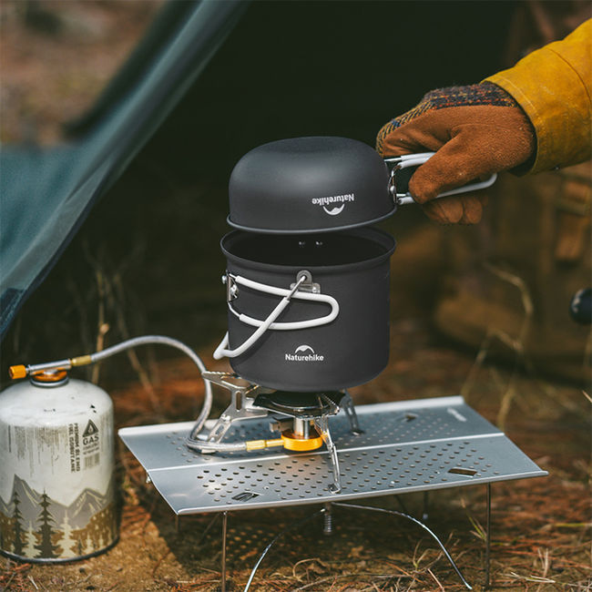 Набір посуду Naturehike NH18T018-G Alu - фото 7