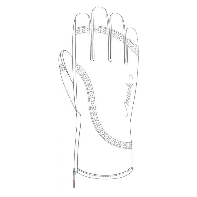 Рукавиці Reusch Ellen Білий - фото 1