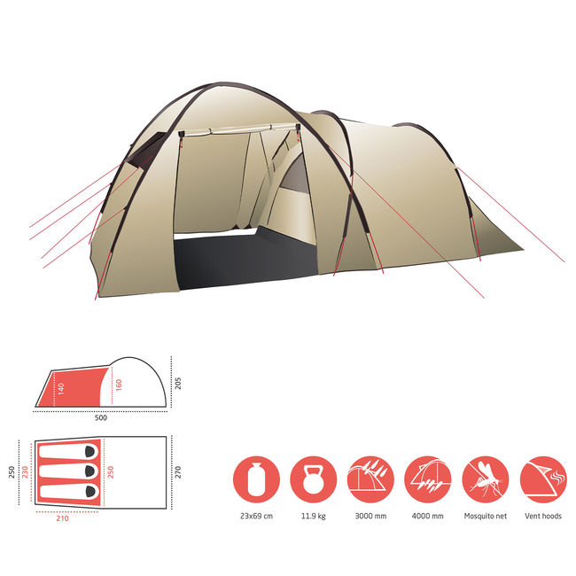 Намет Grand Canyon Atlanta 3 Mojave Desert - фото 9