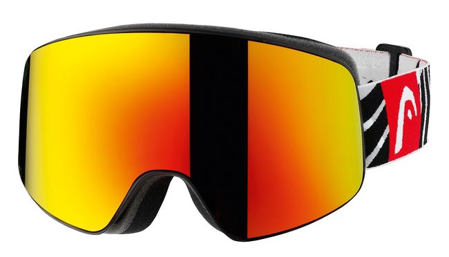 Маска Head HORIZON FMR + SpareLens black/red  '16 - фото 1