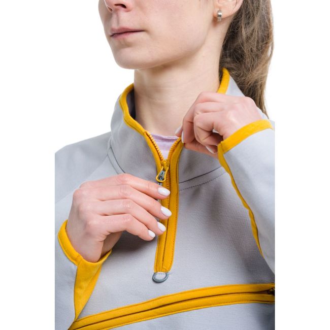 Флісова кофта Turbat Atakama Wmn Vapor Grey - фото 5