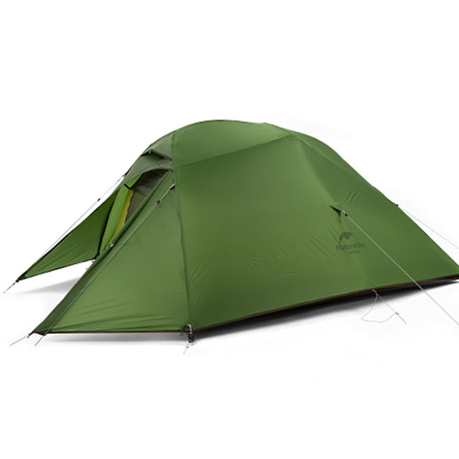 Намет Naturehike Cloud Up 1 Updated NH18T010-T, 20D Dark Green + Footprint - фото 1