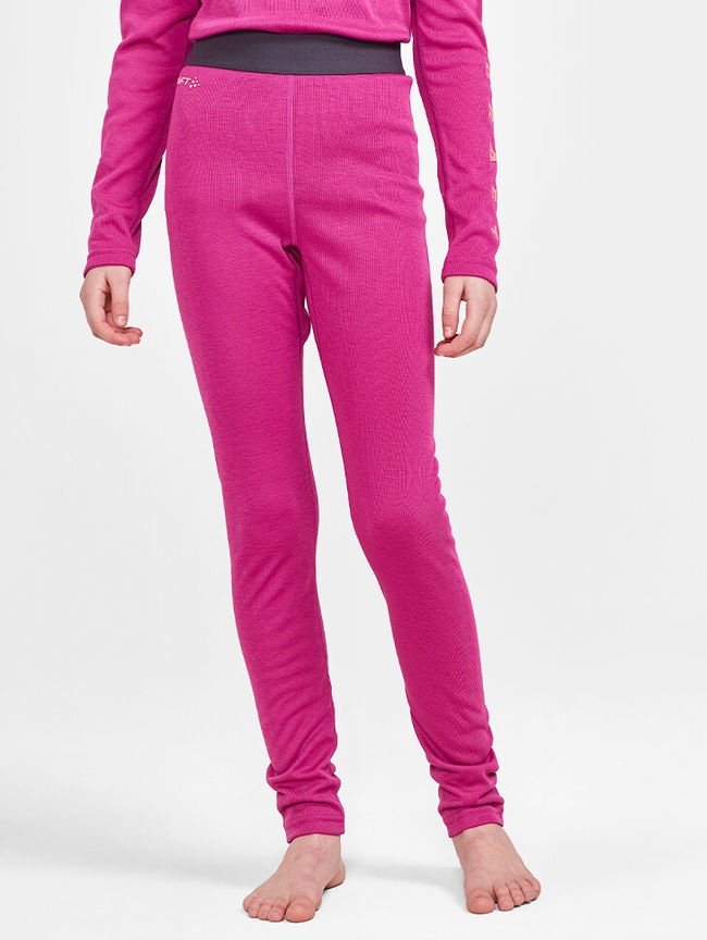 Комплект термобілизни Craft Core Warm Baselayer Set Junior Roxo Coral - фото 5