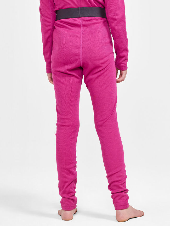 Комплект термобілизни Craft Core Warm Baselayer Set Junior Roxo Coral - фото 3