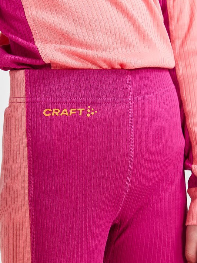Комплект термобілизни Craft Core Dry Baselayer Set Junior Coral Roxo - фото 7