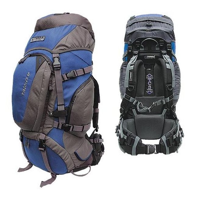 Рюкзак Terra Incognita Discover 55 Blue - фото 1