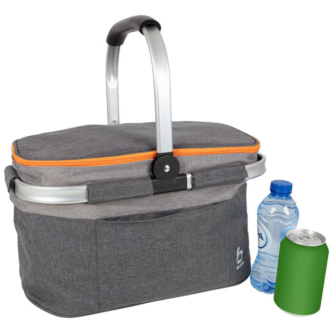 Термосумка Bo-Camp Cooler Basket 20 Liters Grey - фото 2