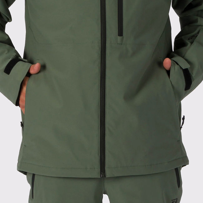 Гірськолижна куртка чоловіча Rehall Brasko Dusty green '26 - фото 6
