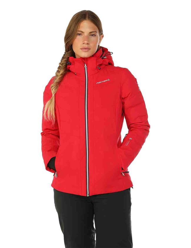 Гірськолижна жіноча куртка Fischer Soleil Neo Jkt Magenta - фото 1