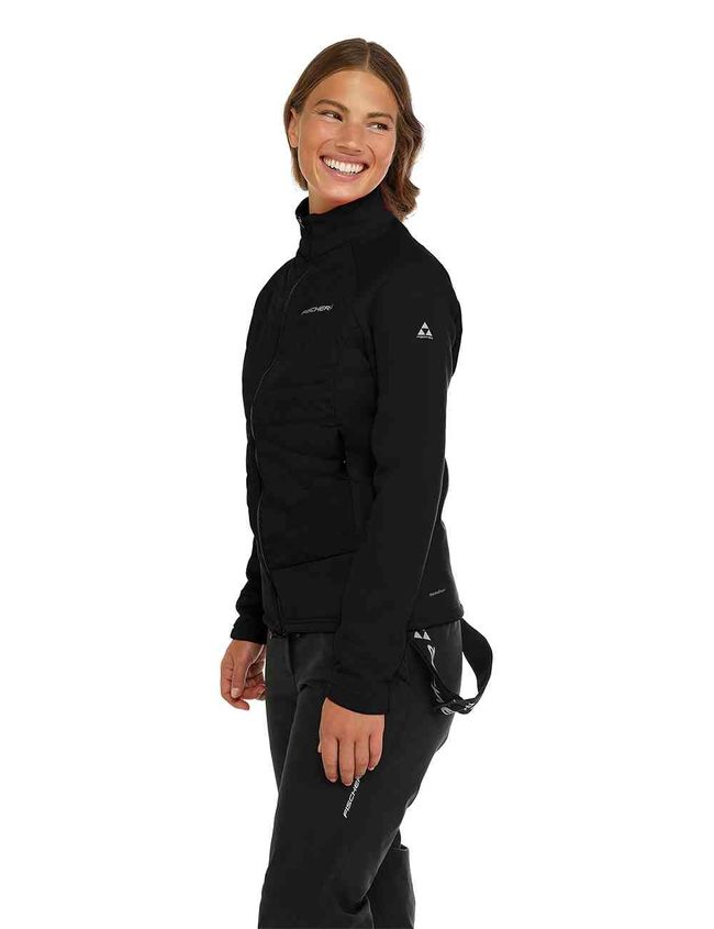 Жіноча флісова кофта Fischer Ivy Hybrid Black - фото 2