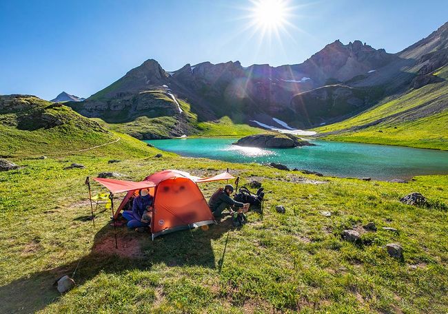 Намет Big Agnes Copper Spur HV UL2 Orange - фото 9