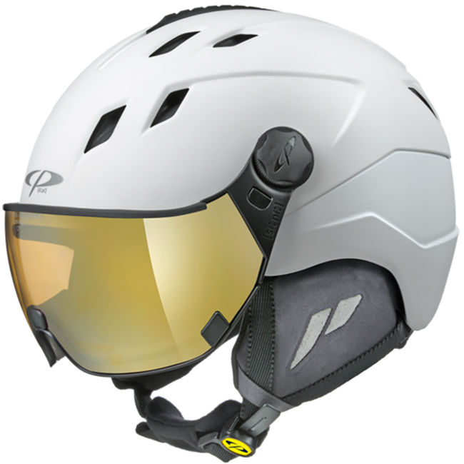 Гірськолижний шолом CP Fashion Corao Dl Vario Gold Mirror White '22 - фото 1